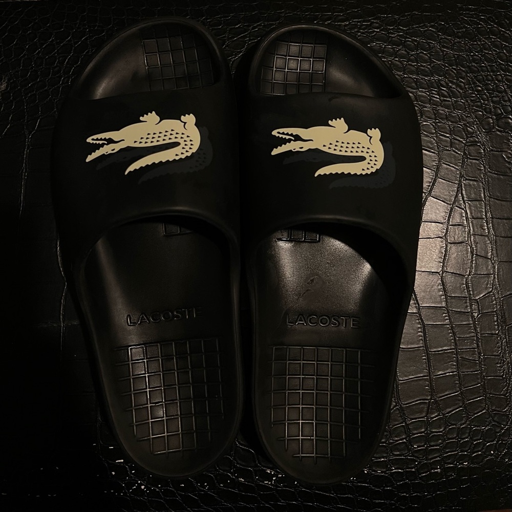 Lacoste slides - Picture 1 of 2